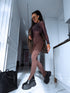 Choco, LUX legingi ar šķēlumiem LM1173